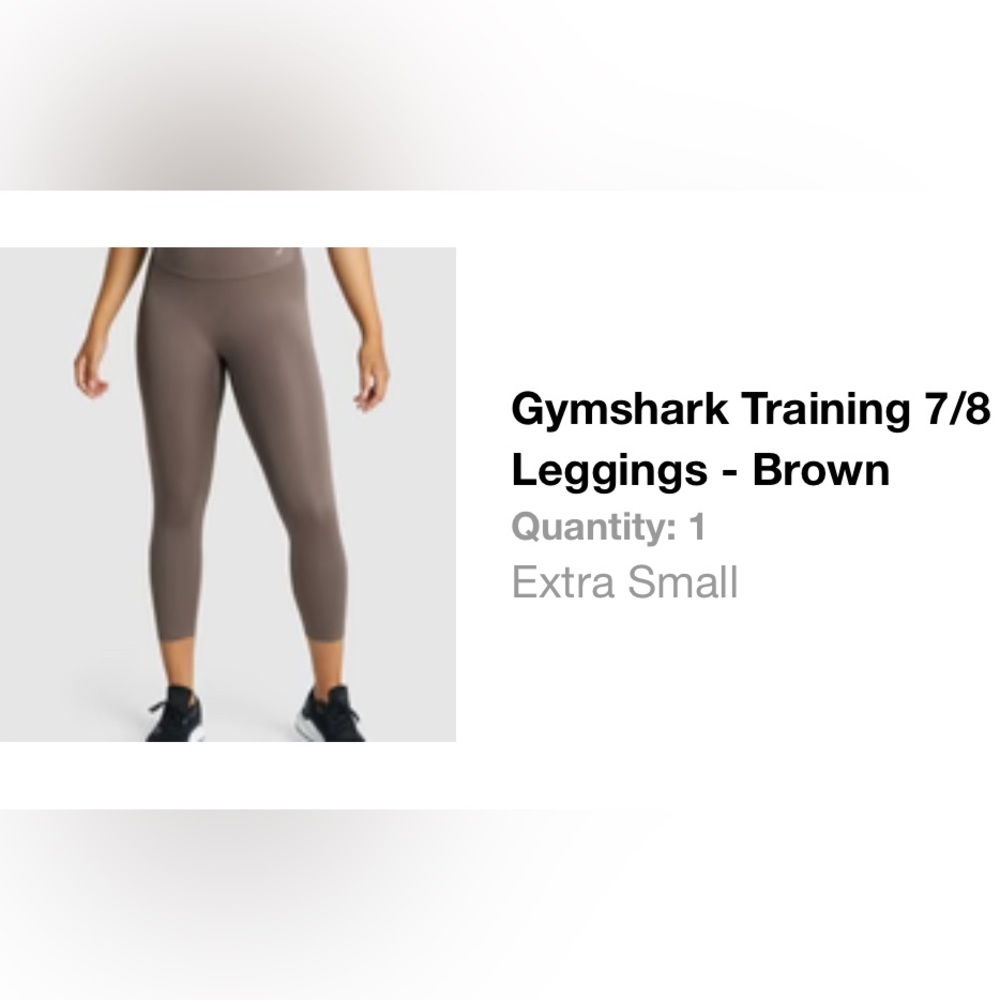 Gymshark 7/8 Training Leggings